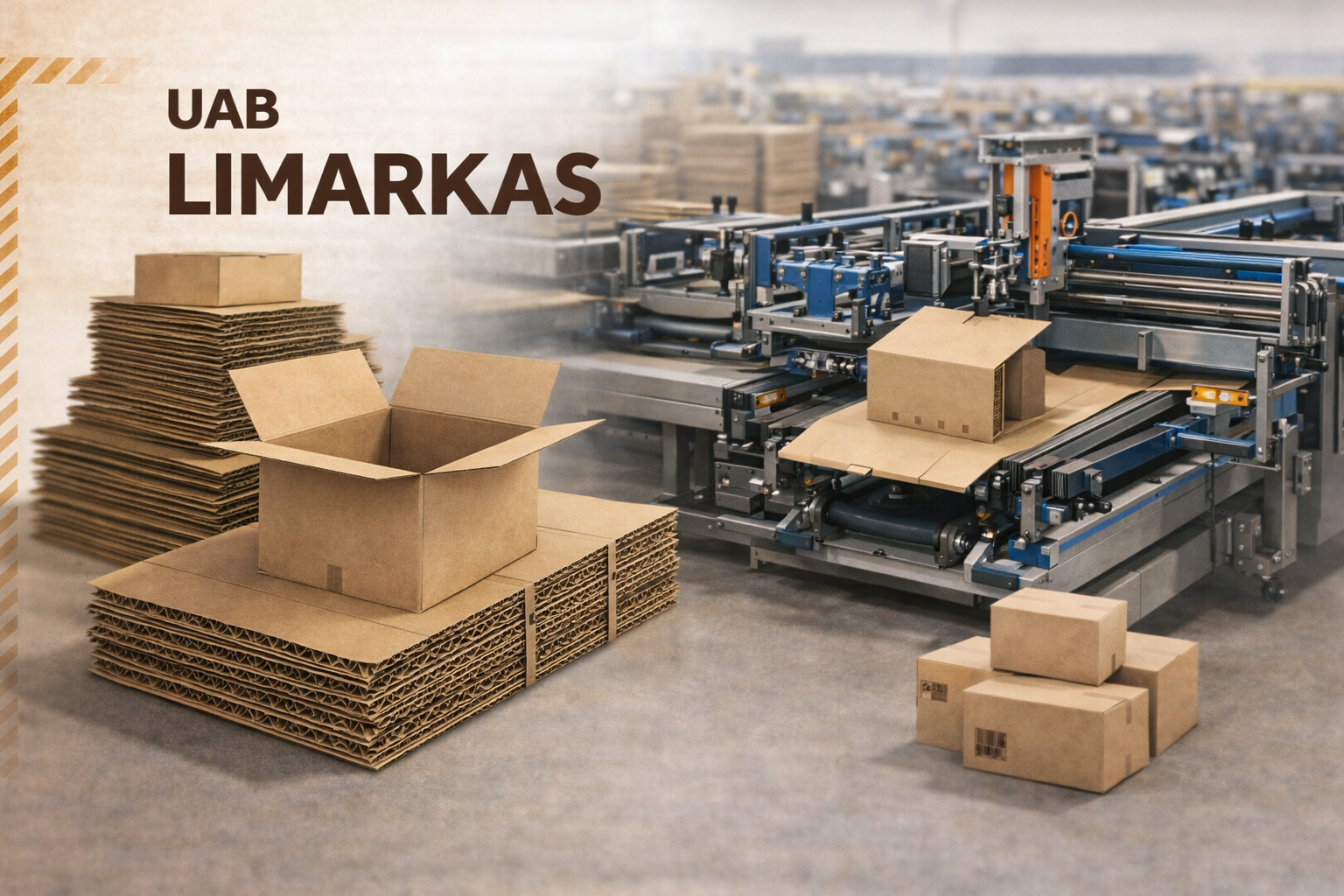 Gofro kartono dėžės