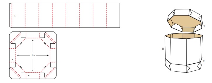 FEFCO 0351 standartas