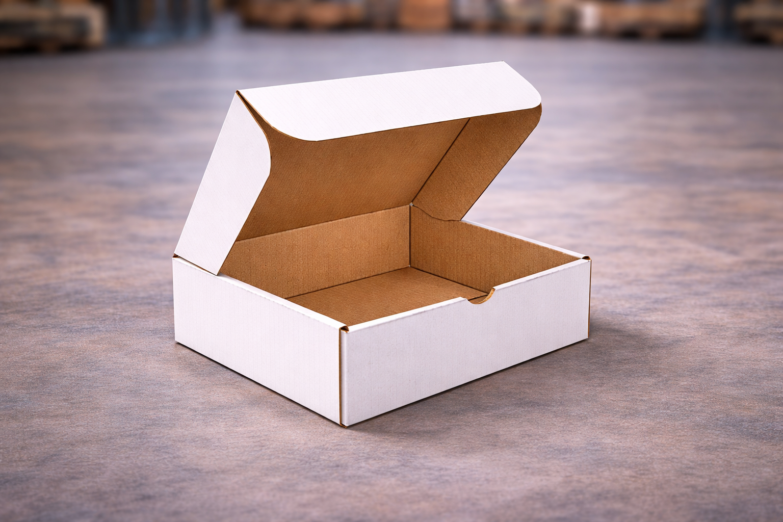 FEFCO 0426 greito surinkimo dėžės konstrukcija