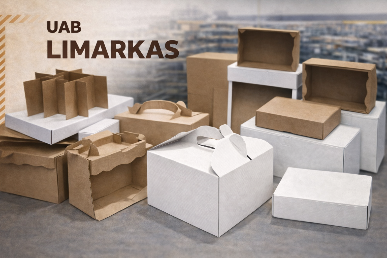 Kartono dėžių gamyba