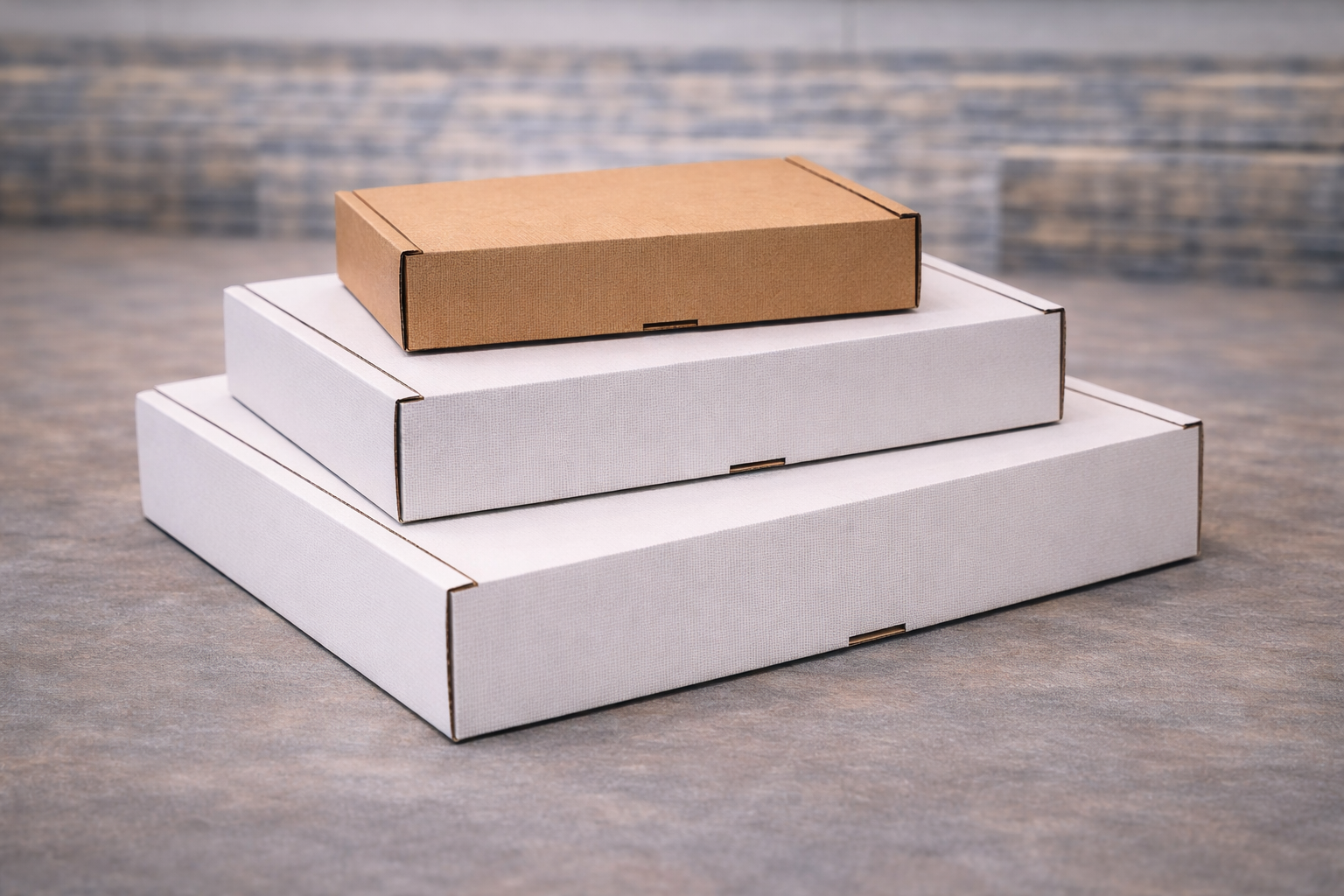 Mikrogofro kartono dėžės lengvesniems gaminiams