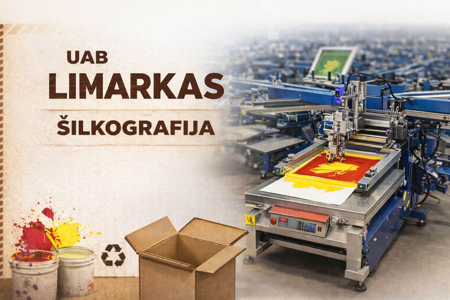 Šilkografijos pavyzdinė produkcija